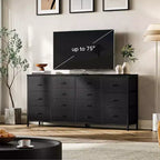Mobile TV Imbottito – Pelle Nera / Rosa / Tigrato | Adatto a TV da 65–75" | Montaggio a 1 Persona