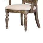 Set di 2 Poltrone da Pranzo Imbottite, Rovere Marrone Invecchiato