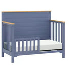 Culla trasformabile 4-in-1 – Blu Baia e Miele / Salvia Chiaro e Miele / Bianco Caldo e Miele, 1 bambino
