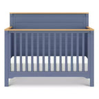 Culla trasformabile 4-in-1 – Blu Baia e Miele / Salvia Chiaro e Miele / Bianco Caldo e Miele, 1 bambino