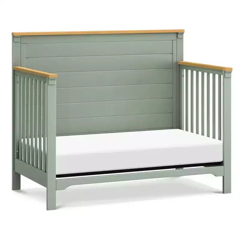 Culla trasformabile 4-in-1 – Blu Baia e Miele / Salvia Chiaro e Miele / Bianco Caldo e Miele, 1 bambino
