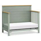 Culla trasformabile 4-in-1 – Blu Baia e Miele / Salvia Chiaro e Miele / Bianco Caldo e Miele, 1 bambino