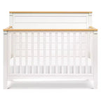 Culla trasformabile 4-in-1 – Blu Baia e Miele / Salvia Chiaro e Miele / Bianco Caldo e Miele, 1 bambino
