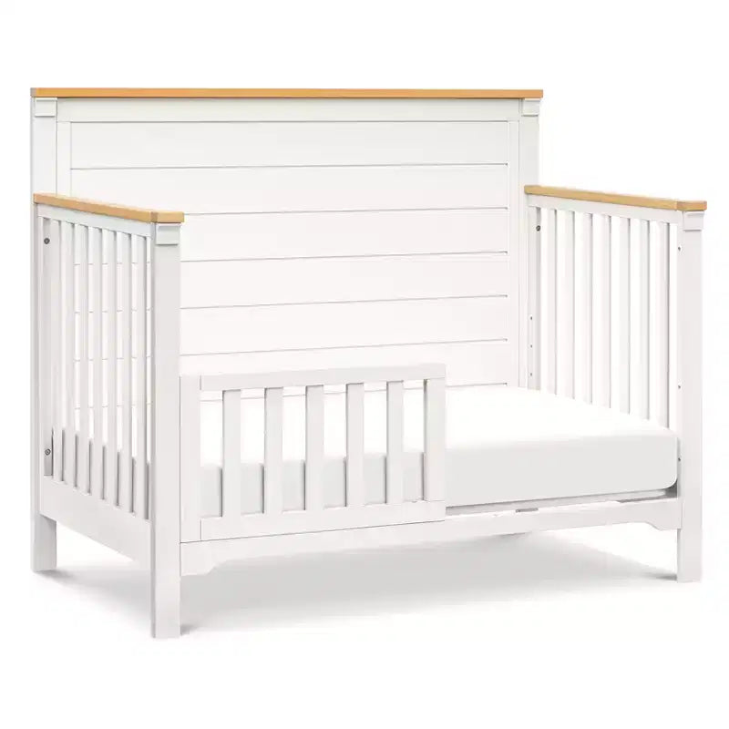 Culla trasformabile 4-in-1 – Blu Baia e Miele / Salvia Chiaro e Miele / Bianco Caldo e Miele, 1 bambino