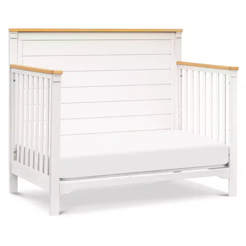 Culla trasformabile 4-in-1 – Blu Baia e Miele / Salvia Chiaro e Miele / Bianco Caldo e Miele, 1 bambino