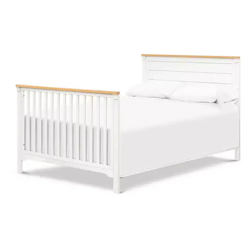 Culla trasformabile 4-in-1 – Blu Baia e Miele / Salvia Chiaro e Miele / Bianco Caldo e Miele, 1 bambino