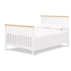 Culla trasformabile 4-in-1 – Blu Baia e Miele / Salvia Chiaro e Miele / Bianco Caldo e Miele, 1 bambino