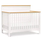 Culla trasformabile 4-in-1 – Blu Baia e Miele / Salvia Chiaro e Miele / Bianco Caldo e Miele, 1 bambino