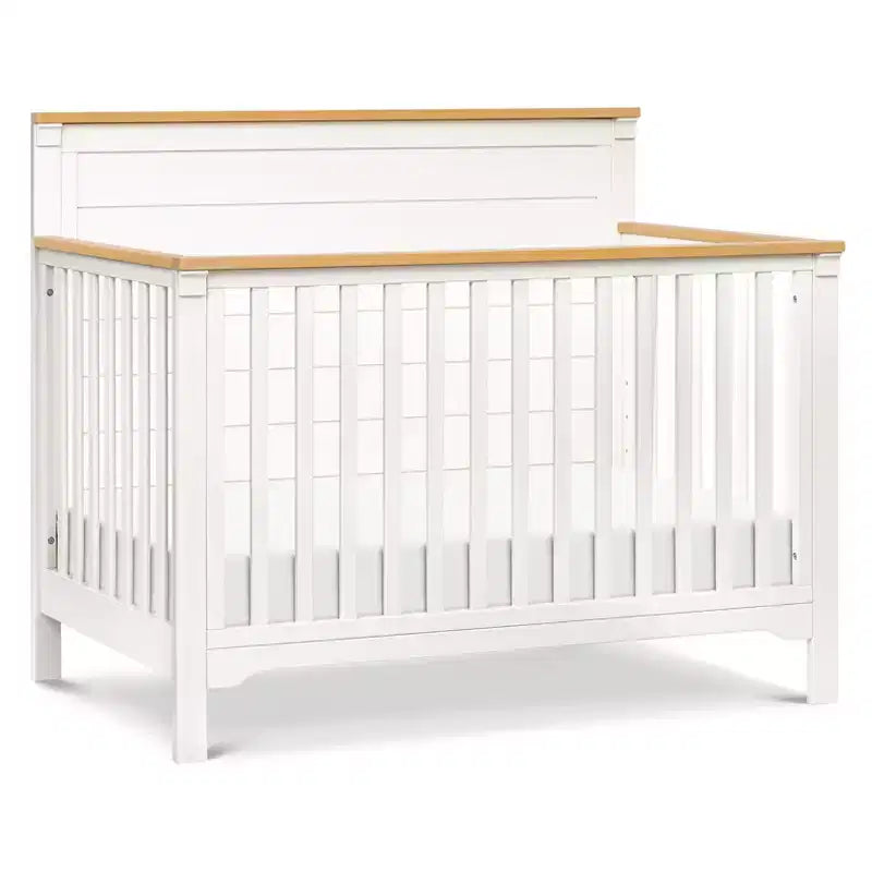 Culla trasformabile 4-in-1 – Blu Baia e Miele / Salvia Chiaro e Miele / Bianco Caldo e Miele, 1 bambino