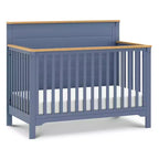 Culla trasformabile 4-in-1 – Blu Baia e Miele / Salvia Chiaro e Miele / Bianco Caldo e Miele, 1 bambino