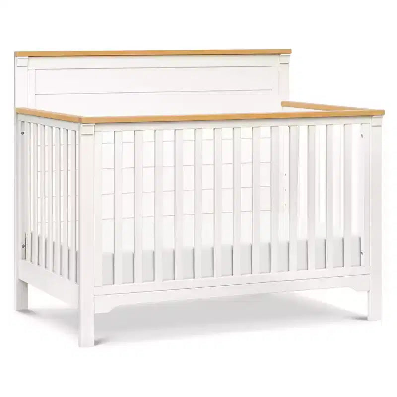 Culla trasformabile 4-in-1 – Blu Baia e Miele / Salvia Chiaro e Miele / Bianco Caldo e Miele, 1 bambino