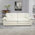 EHMKNP 84 Wide Loveseat Couch with Deep Seat Cushions for Living Room, Apartment
