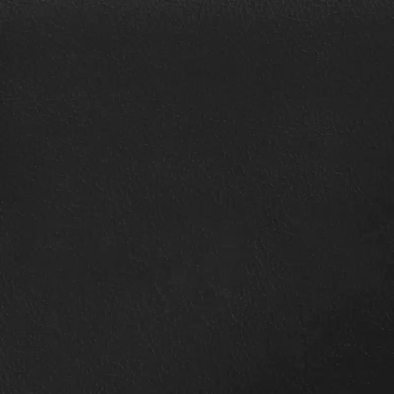 Divano in similpelle nera — Schienale con cuscini, 1–2 posti