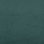 Set Divano in Velluto Grigio Scuro / Verde Scuro con Cuscini – 2 Pezzi, 5 Posti a Sedere