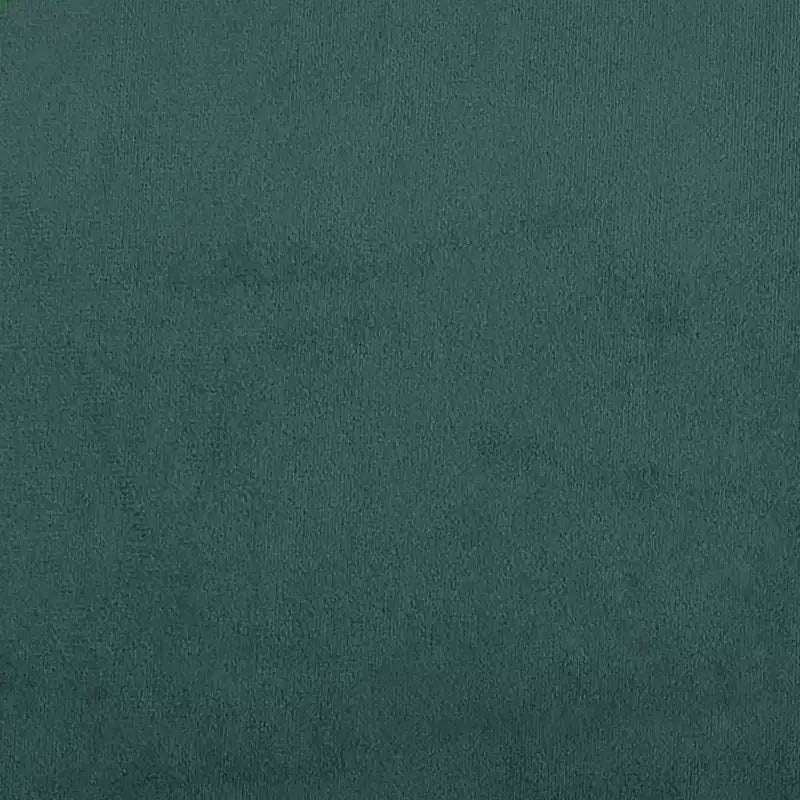 Set Divano in Velluto Grigio Scuro / Verde Scuro con Cuscini – 2 Pezzi, 5 Posti a Sedere