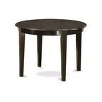 Set da pranzo quadrato 5 pezzi Cappuccino per 4 persone, legno e similpelle