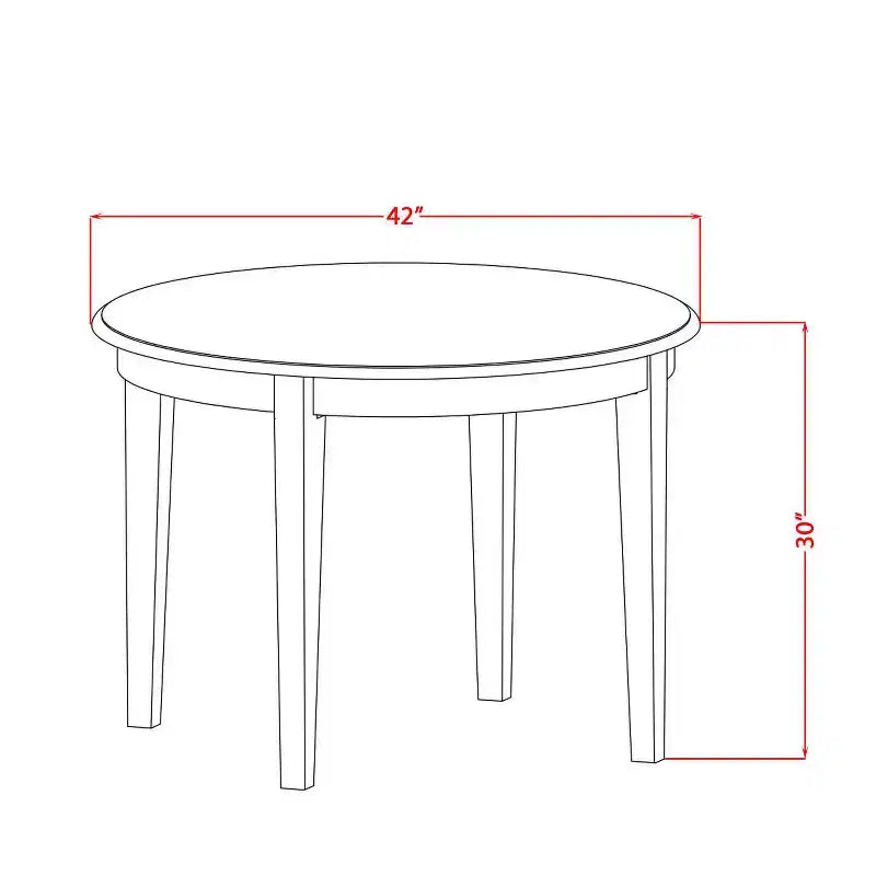 Set da pranzo quadrato 5 pezzi Cappuccino per 4 persone, legno e similpelle