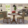 Set da pranzo allungabile 3 pezzi Espresso per 2 persone