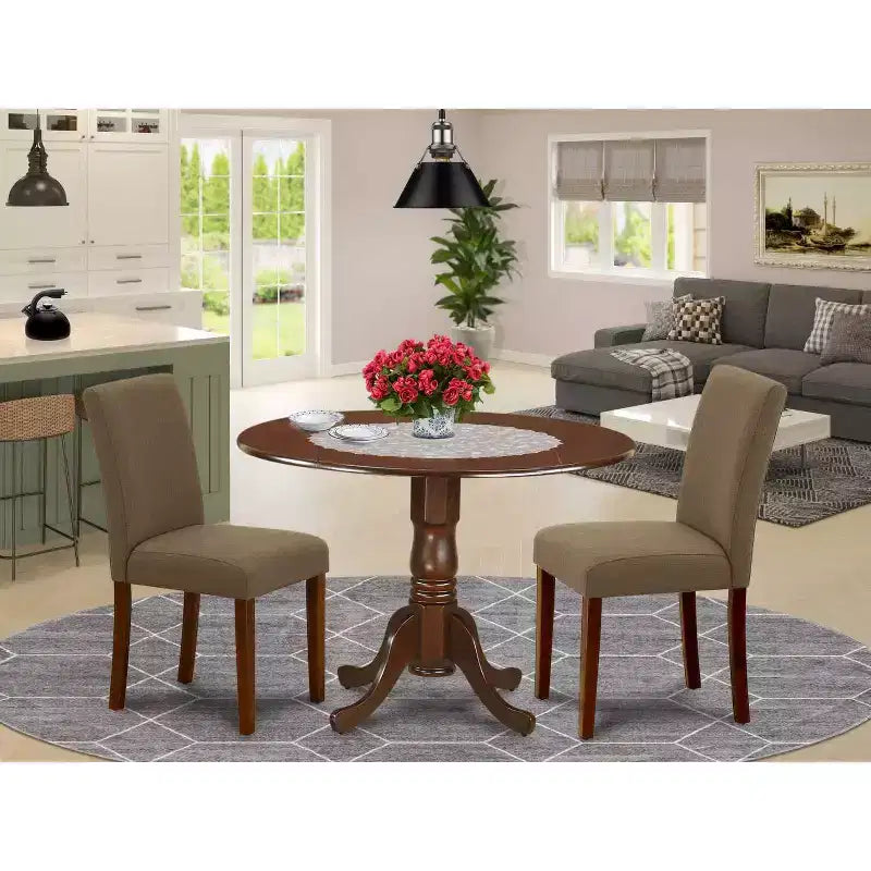 Set da pranzo allungabile 3 pezzi Espresso per 2 persone