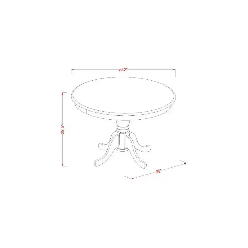 Set da pranzo rettangolare 5 pezzi lino bianco, 4 posti a sedere