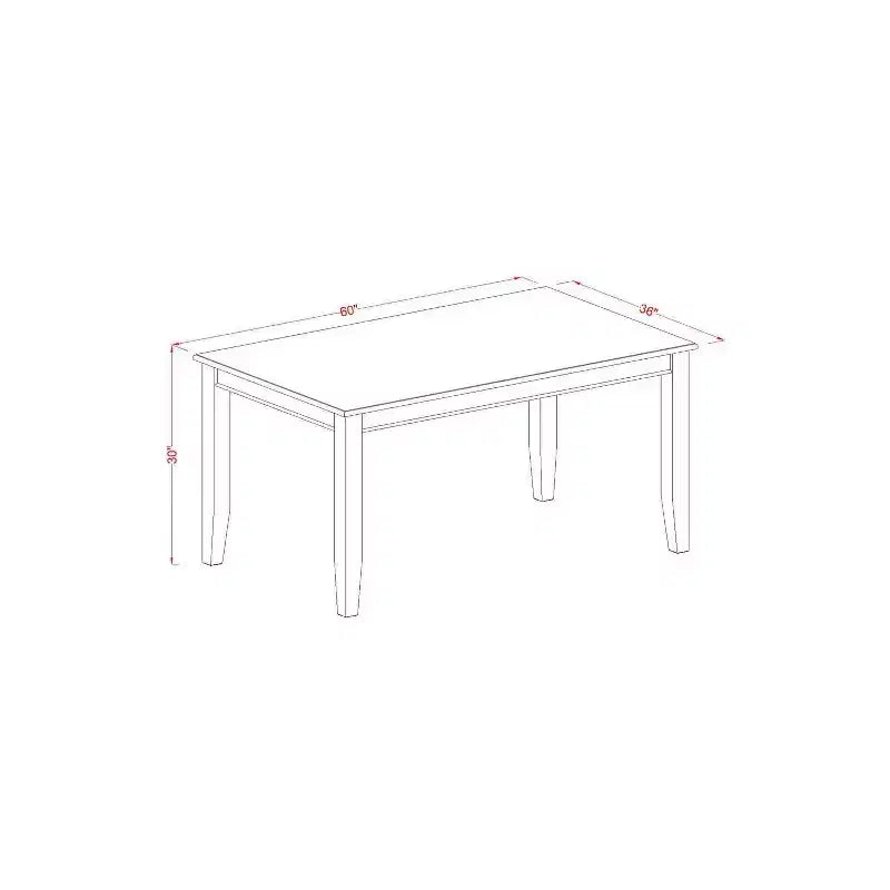Set da pranzo allungabile rettangolare nero di 7 pezzi, 6 posti