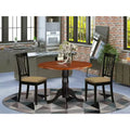 Set da pranzo rotondo da 3 pezzi Espresso, 2 posti a sedere