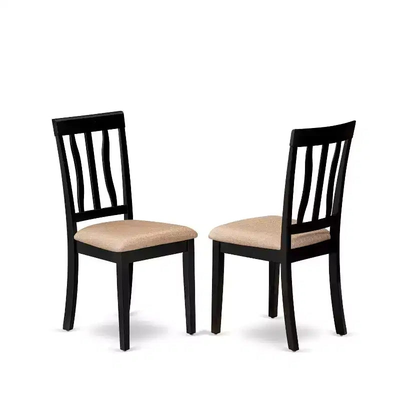 Set da pranzo rotondo da 3 pezzi Espresso, 2 posti a sedere