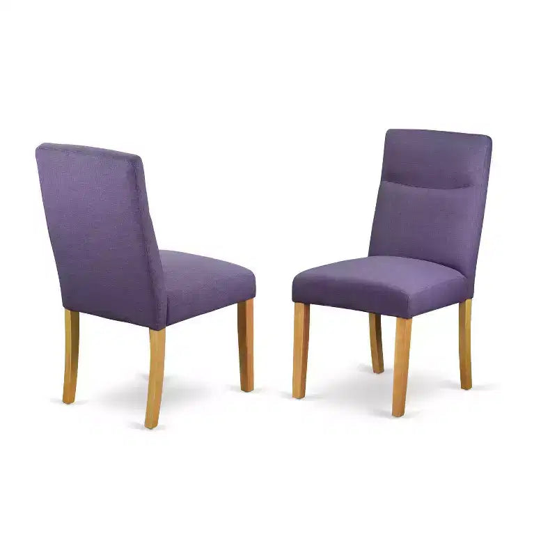 Set da pranzo rettangolare allungabile in similpelle marrone scuro, 5 pezzi, 4 posti a sedere