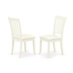Set da pranzo rotondo da 5 pezzi in noce scuro per 4 persone