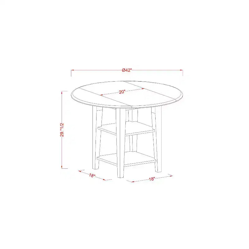 Set da pranzo rettangolare 5 pezzi in legno lino bianco, 4 posti a sedere