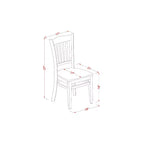 Set da pranzo allungabile rettangolare in rovere naturale da 5 pezzi, 4 posti