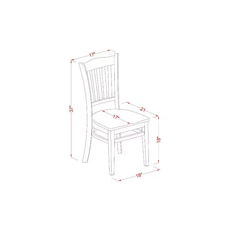 Set da pranzo allungabile rettangolare in rovere naturale da 5 pezzi, 4 posti