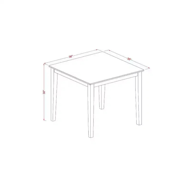 Set da pranzo rotondo a 3 pezzi, Espresso, 2 posti a sedere