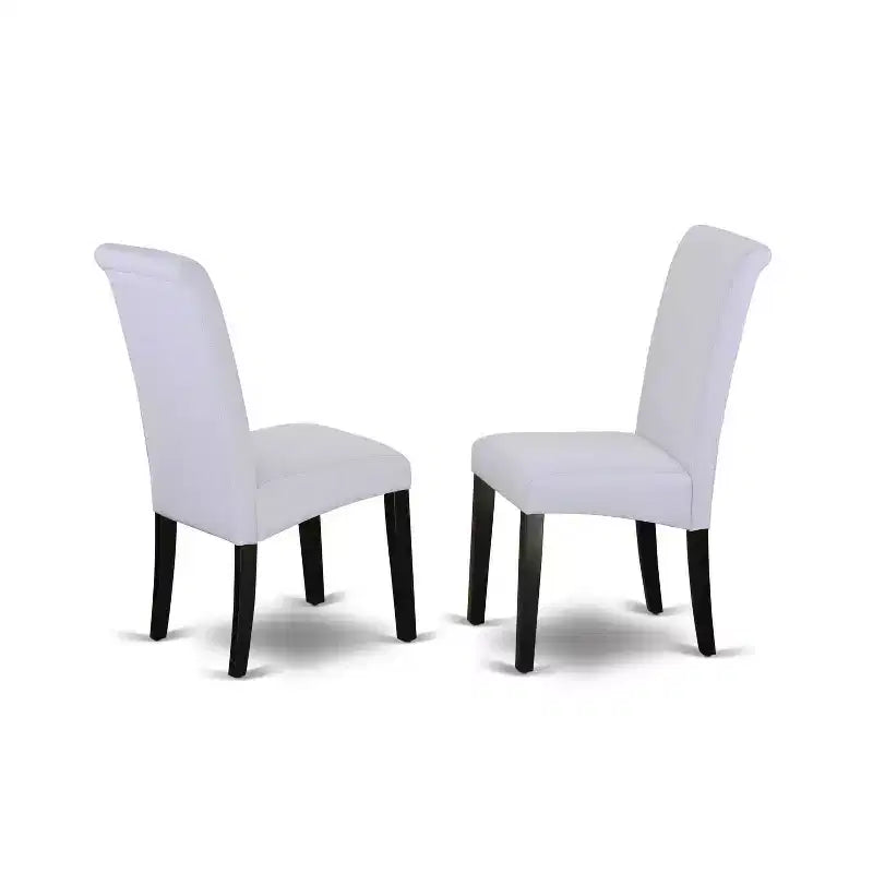 Set da pranzo rettangolare a 6 pezzi in rovere naturale, sedie in similpelle, 5 posti
