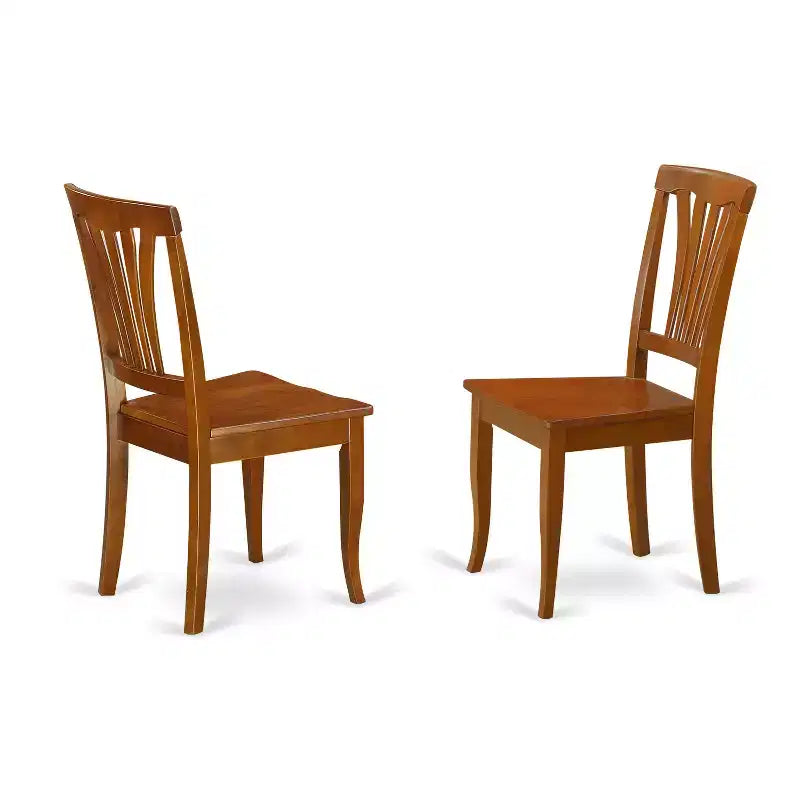 Set da pranzo rotondo con ante a ribalta, marrone sella, similpelle, 2 posti a sedere