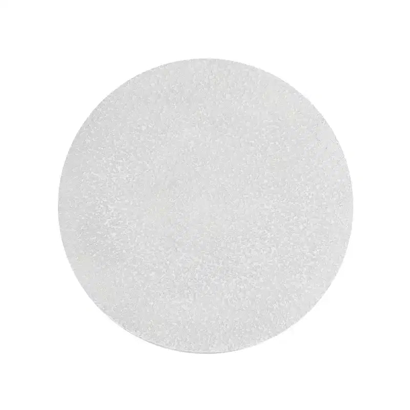 Tavolino rotondo bianco effetto pietra – Per interni/esterni, 1 pezzo