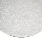 Tavolino rotondo bianco effetto pietra – Per interni/esterni, 1 pezzo