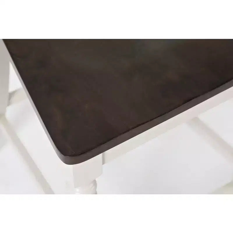 Sgabello da bar ad altezza bancone senza braccioli, grigio tenue e marrone - 1 posto, set da 2