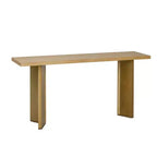 Consolle – Beige / Nero / Naturale, Gambe Geometriche, Ingresso & Corridoio