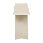 Consolle – Beige / Nero / Naturale, Gambe Geometriche, Ingresso & Corridoio