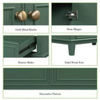 Base per mobile da bagno autoportante da 30" senza lavello – Nero / Grigio / Verde / Bianco, Singolo, con cassetto e ante a battente