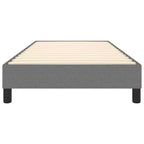 Struttura letto a piattaforma in tessuto grigio scuro, Twin XL, Letto singolo