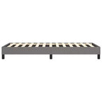 Struttura letto a piattaforma in tessuto grigio scuro, Twin XL, Letto singolo