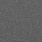 Struttura letto king-size con piattaforma grigio scuro, per 2 persone, senza testiera