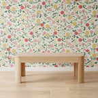 Tavolino rettangolare in legno massello di pino beige